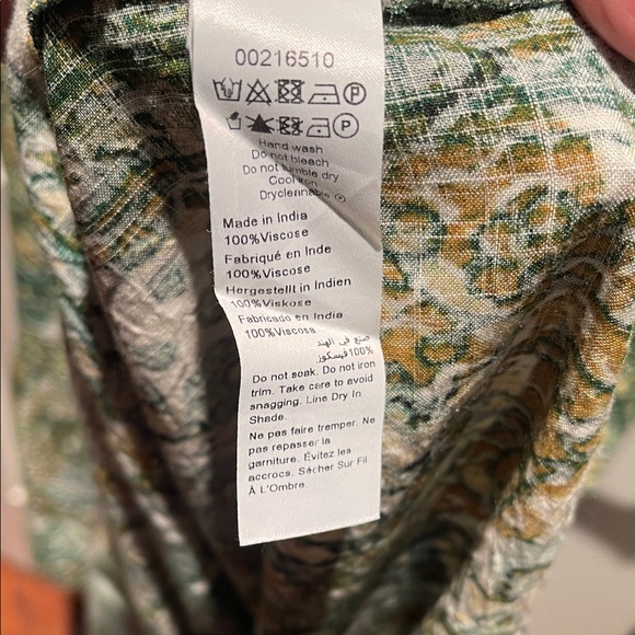 Avenue Green Floral Maxi Dress Plus 20W - Picture 2 of 11